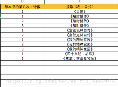 Excel第5讲 中文字与计数值的连接 何庆华的博客 Csdn博客