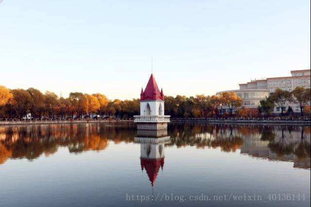美丽的大学景色