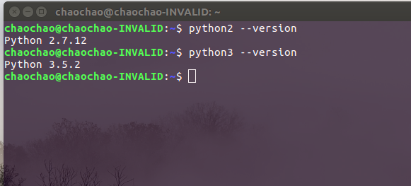 Ubuntu16.04系统查看已安装的python版本，及Python2与Python3之间切换