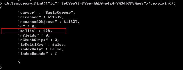 MongoDB查询性能分析