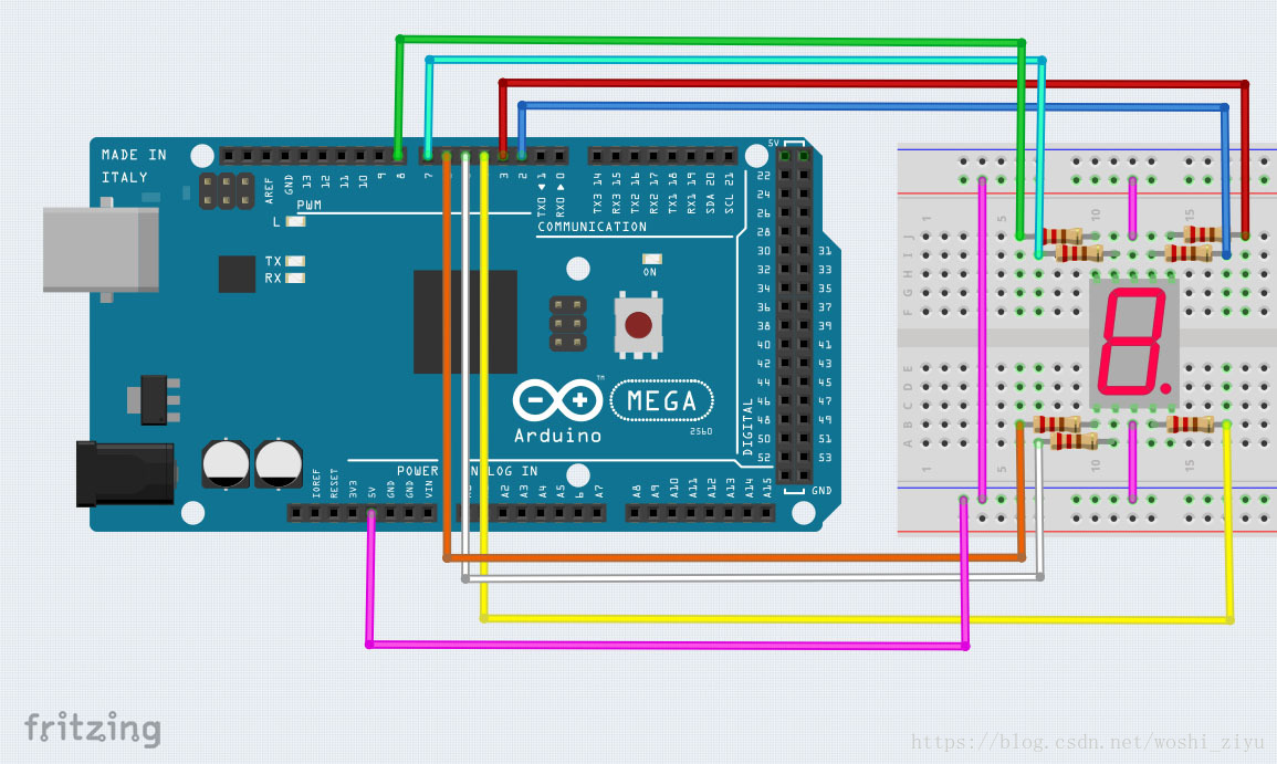 使用arduino开发板驱动七段数码管显示的方法 佐佐沐 程序员信息网 Arduino驱动数码管 程序员信息网