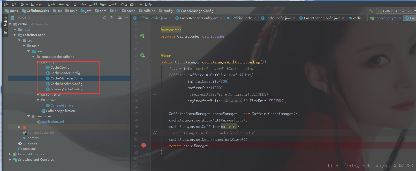 Spring boot Caffeine缓存（一）——CacheManager与配置文件_cachemanagerwithcaffeine ...