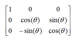 三维空间坐标系变换-旋转矩阵「建议收藏」