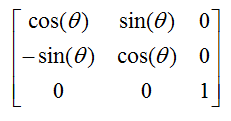 三维空间坐标系变换-旋转矩阵「建议收藏」