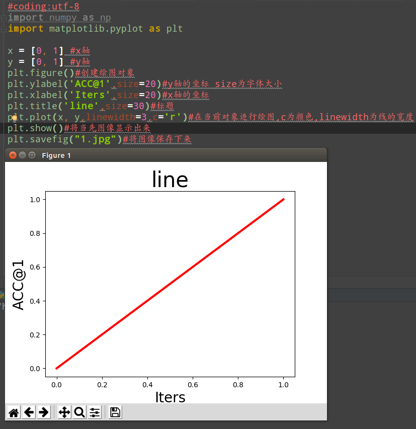 利用python画图