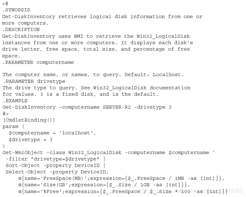 Making Get-DiskInventory.ps1 an advanced script