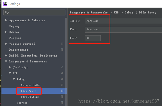 Xdebug Postman