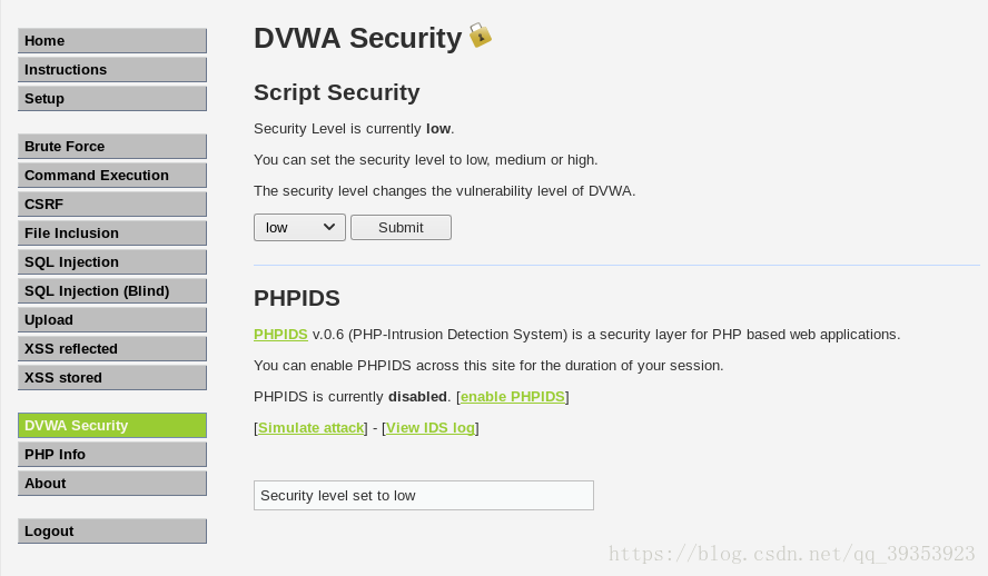 View do id. SQL инъекция. Как установить DVWA.