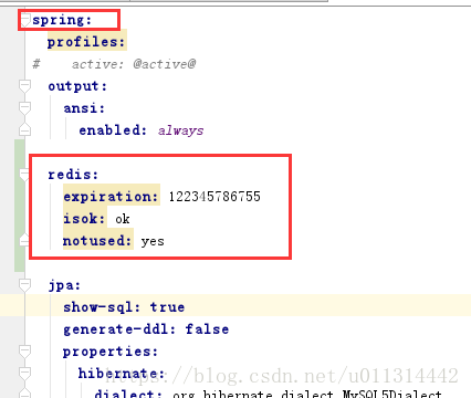 超简单：解析 yml 类型（application.yml）配置文件 、springboot 工程读取 yml 文件中的值