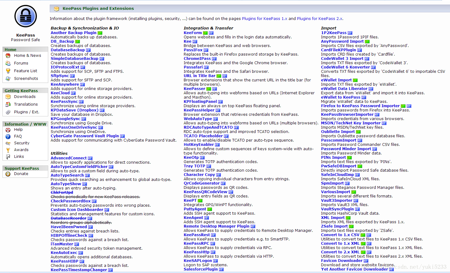 Passwords codes. KEEPASSRPC