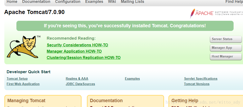 tomcat7.0安装