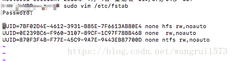 mac os 设置禁止自动挂载磁盘