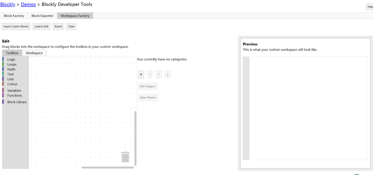 Google Blockly简介（二）Blockly Developer Tools使用-CSDN博客