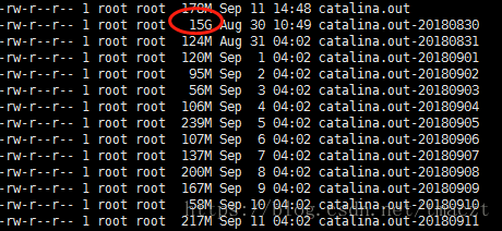 Linux logrotate定时切割tomcat日志文件