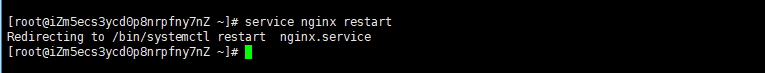 linux重启nginx服务_centos7重启服务器命令
