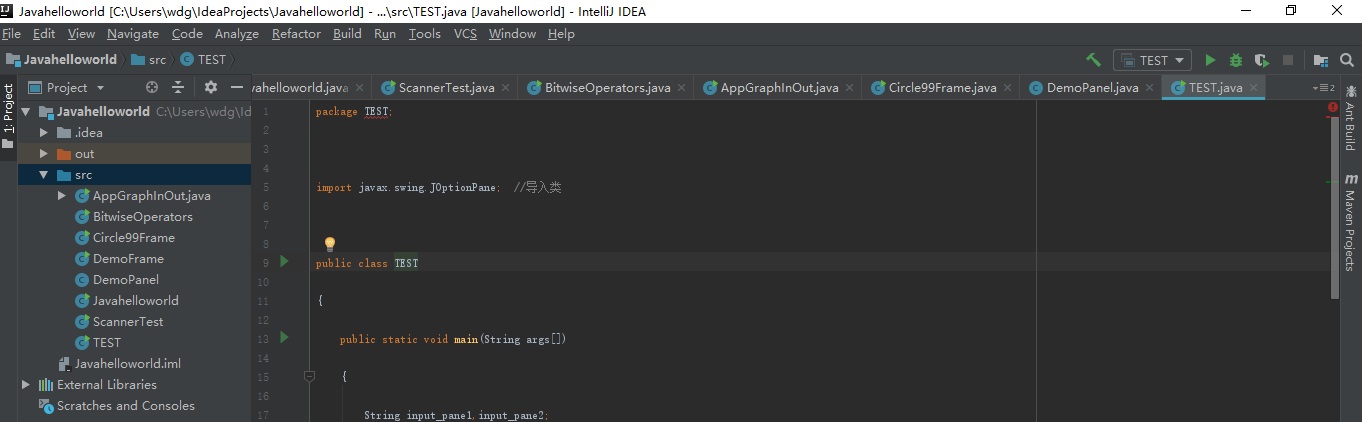 Java学习代码合集