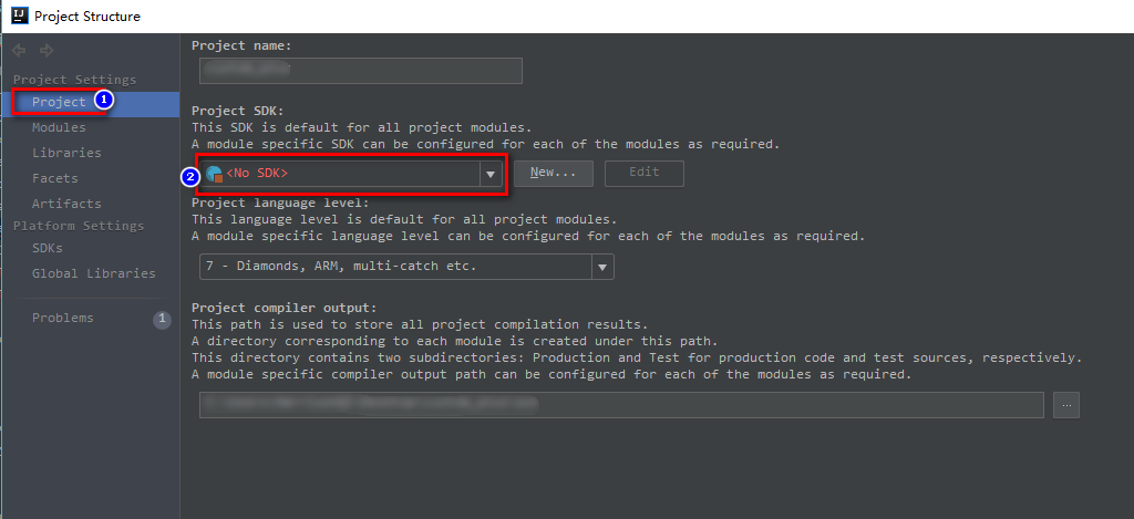 「IDEA」Cannot start compiler: the SDK is not specified for module XXX. Specify the SDK in the Project