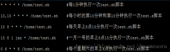 linux定时任务的用法详解
