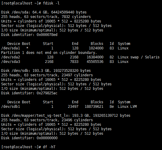 Linux挂载磁盘分区「建议收藏」