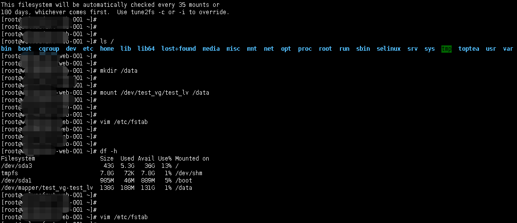 Linux挂载磁盘分区「建议收藏」