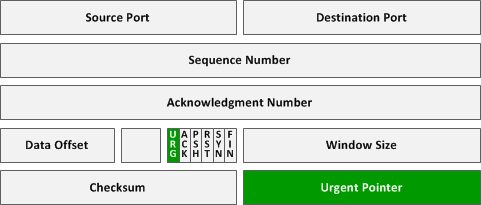 TCP标志：PSH和URG