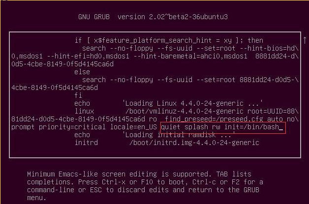 How to reset password in VirtualBox Ubuntu - Programmer Sought