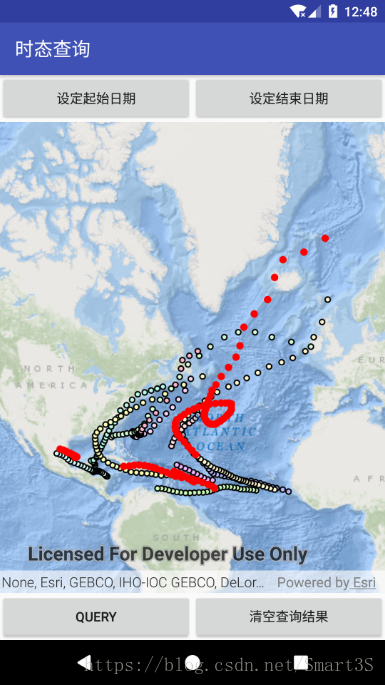ArcGIS Runtime SDK for Android 入门（24）：时态数据查询