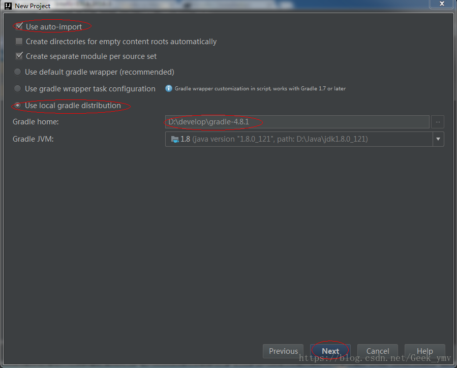 IDEA Gradle
