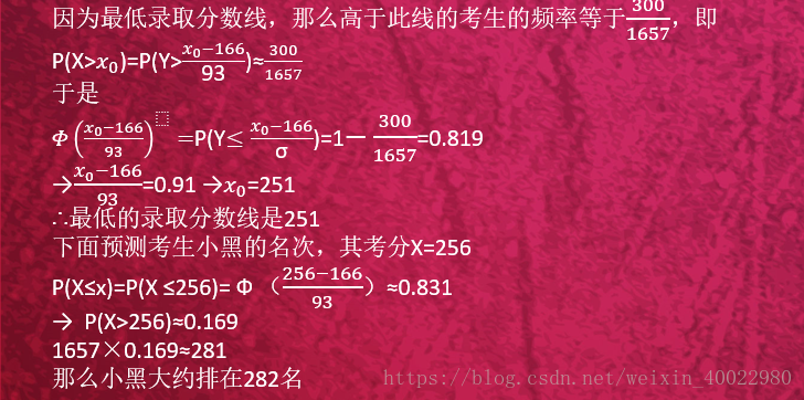 正态分布的理解