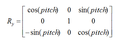 三维空间坐标系变换-旋转矩阵「建议收藏」