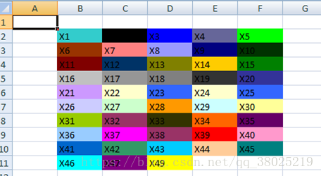 POI 设置Excel单元格背景色（setFillForegroundColor 与 setFillPattern 的使用）