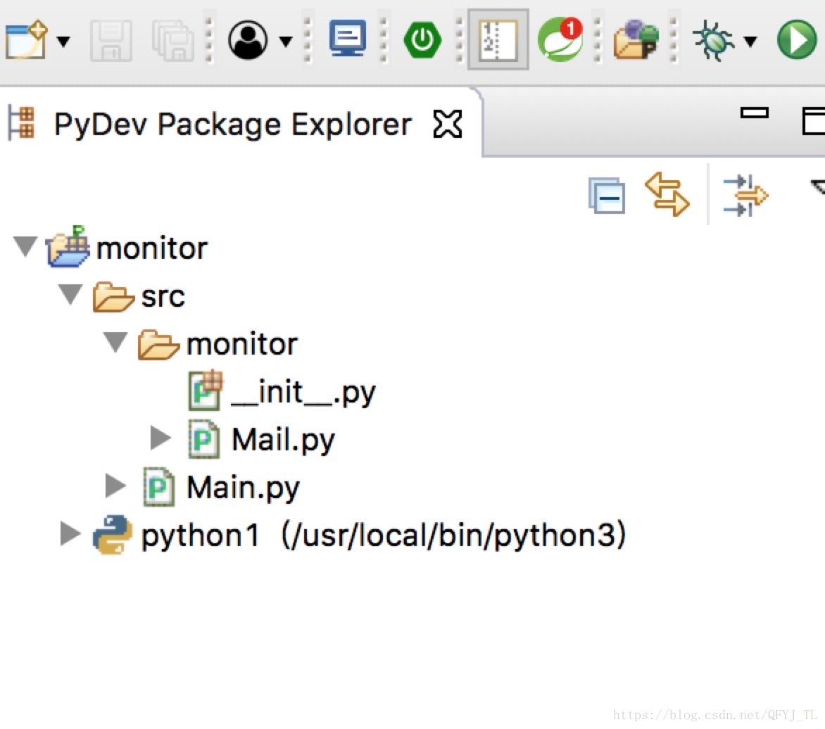Python监控程序工程目录结构