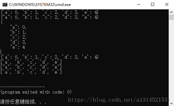 Python3——JSON