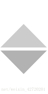 无需字体图标 Css绘制上下小三角点击切换颜色 可用作排序按钮 一码是一码的博客 程序员宅基地 程序员宅基地