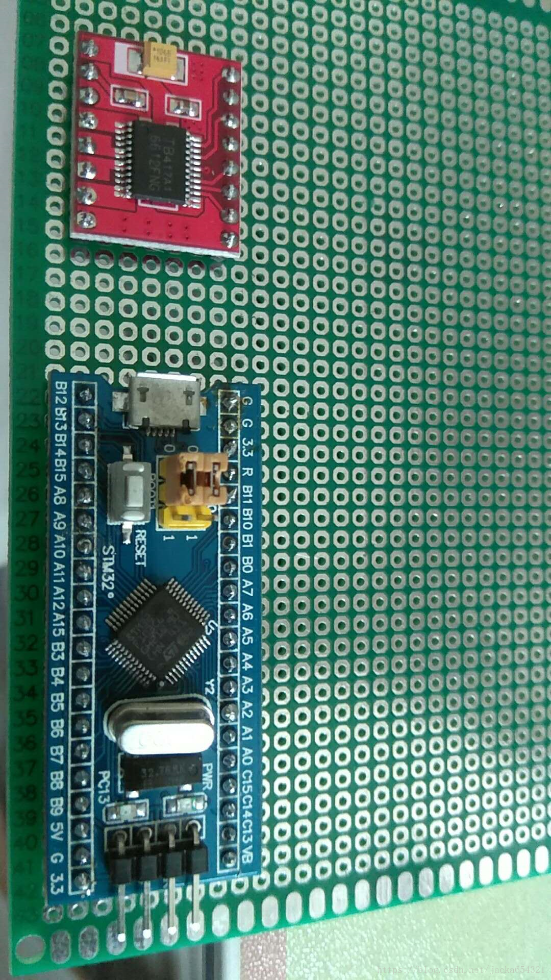 STM32小系统板焊接 电烙铁的使用和烙铁头的选型及保养