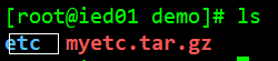 Linux中用tar命令对文件夹进行打包压缩