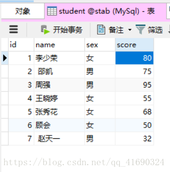 Mysql Jdbc的一些练习 迷失的星星的博客 Csdn博客