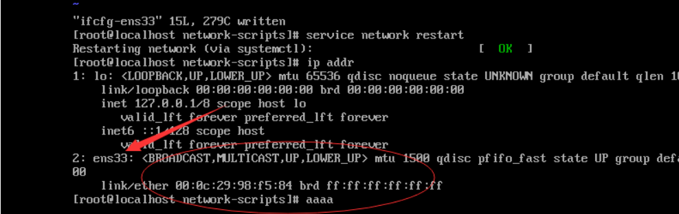 虚拟机Centos 7 使用命令 ip addr 不显示IP地址[通俗易懂]
