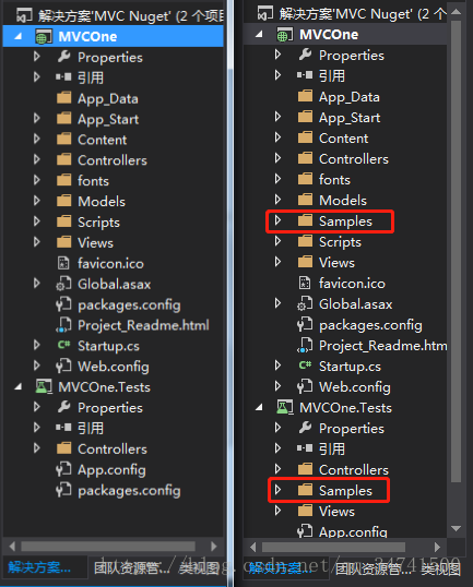 Nuget包管理器将nupkg文件导入ASP.NET MVC5项目