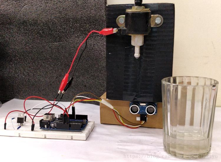 使用Arduino开发板制作一款自动智能饮水机