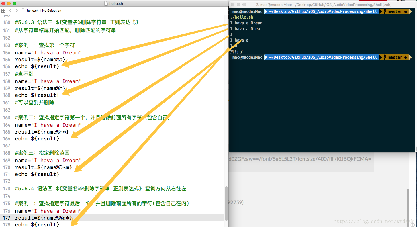 Ios音视频 Shell脚本语言 语法 字符串 十二指环的博客 Csdn博客