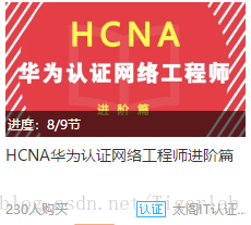 HCNA华为认证网络工程师进阶篇