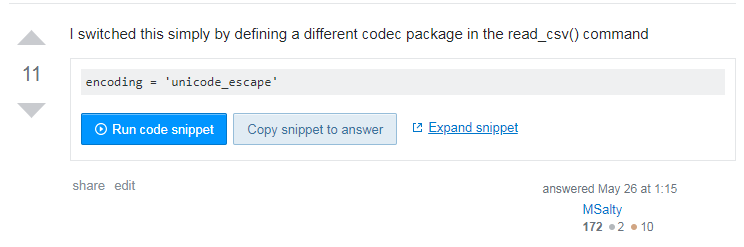 python 导入数据错误：UnicodeDecodeError: 'utf-8' codec can't decode byte 0xb5 in position 0: invalid start