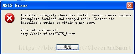 NSIS Error