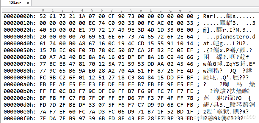 查看任何文件的二进制码--这有何难？用C开发查看HEX字节码的工具，兼论 