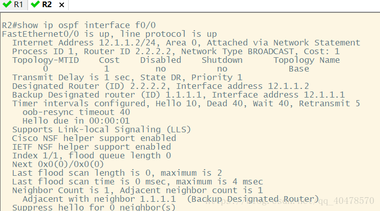 OSPF接口数据结构详解