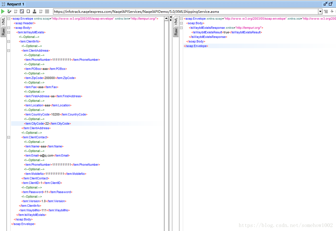 WebService请求