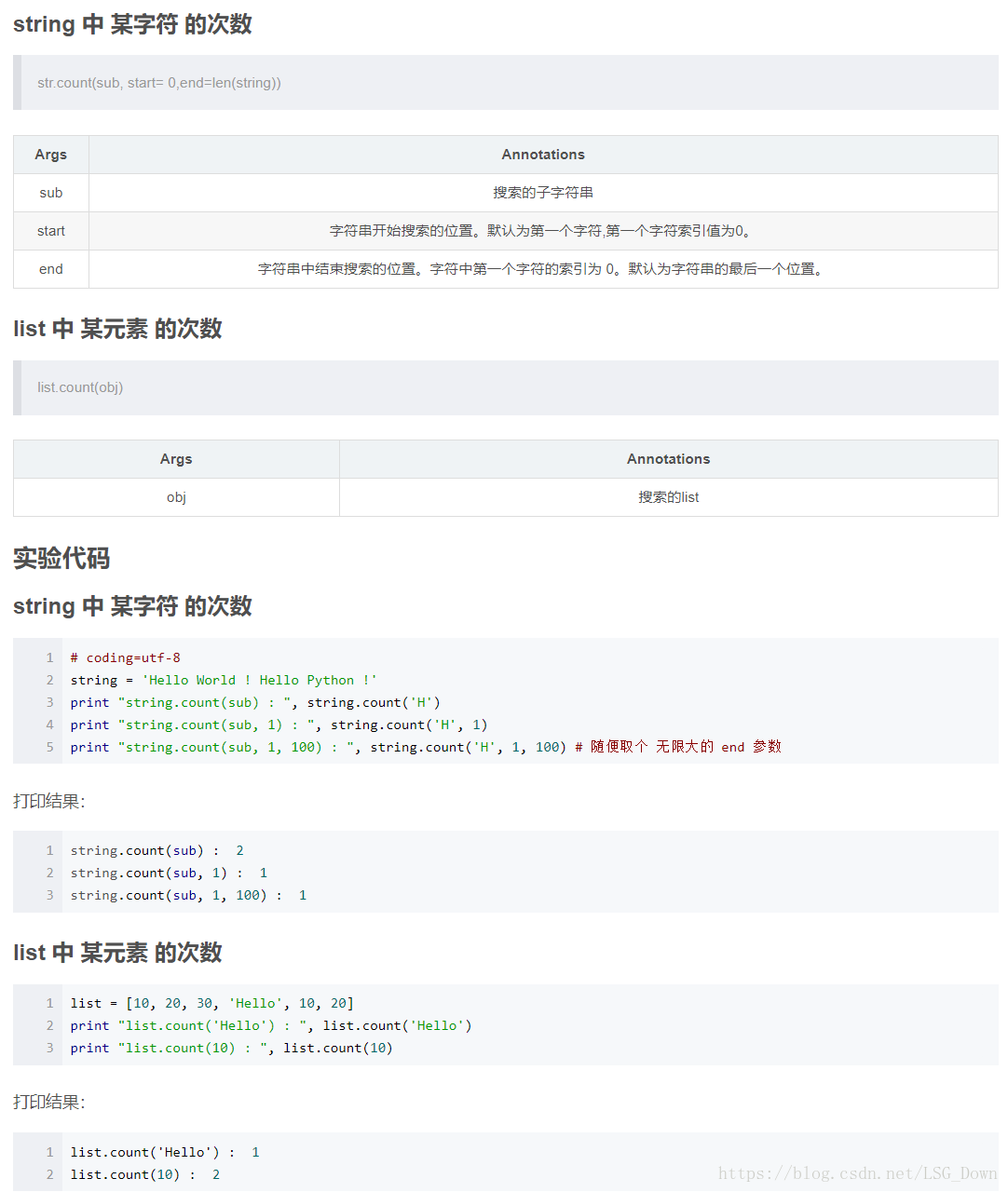 python count函数