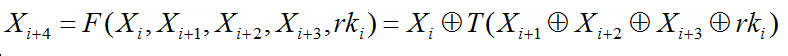 SM4算法原理_sgp4算法
