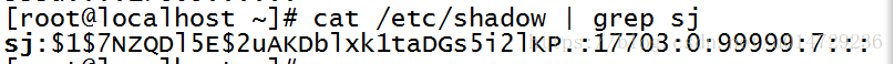 可以看到我的Centos7上預設使用的是MD5加密演算法